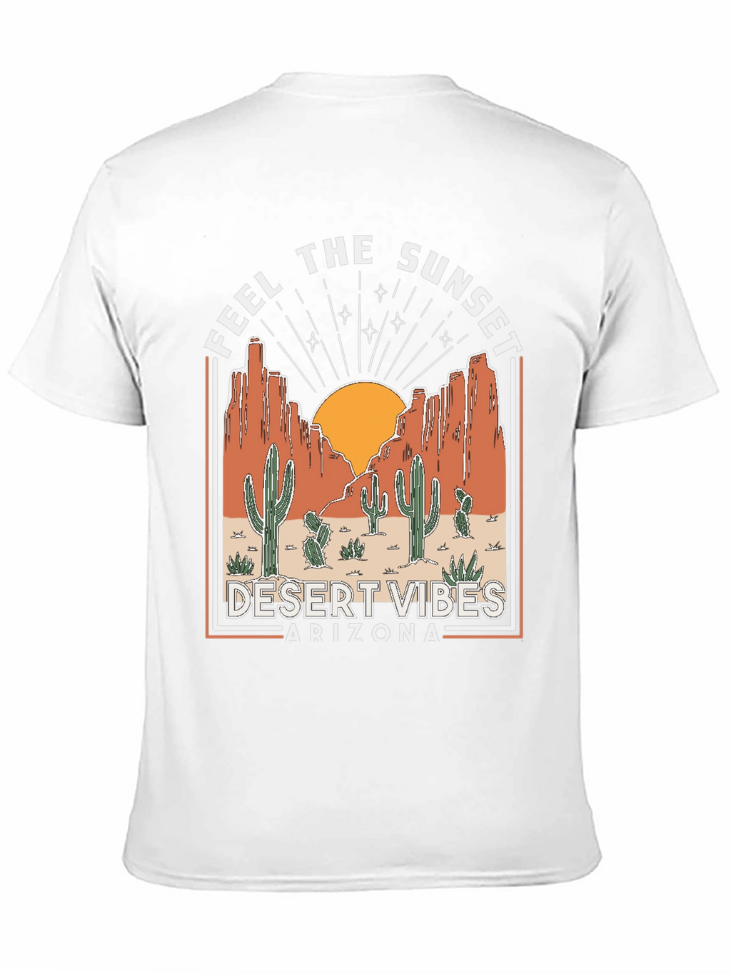 Desert Vibes Arizona Graphic T-Shirt