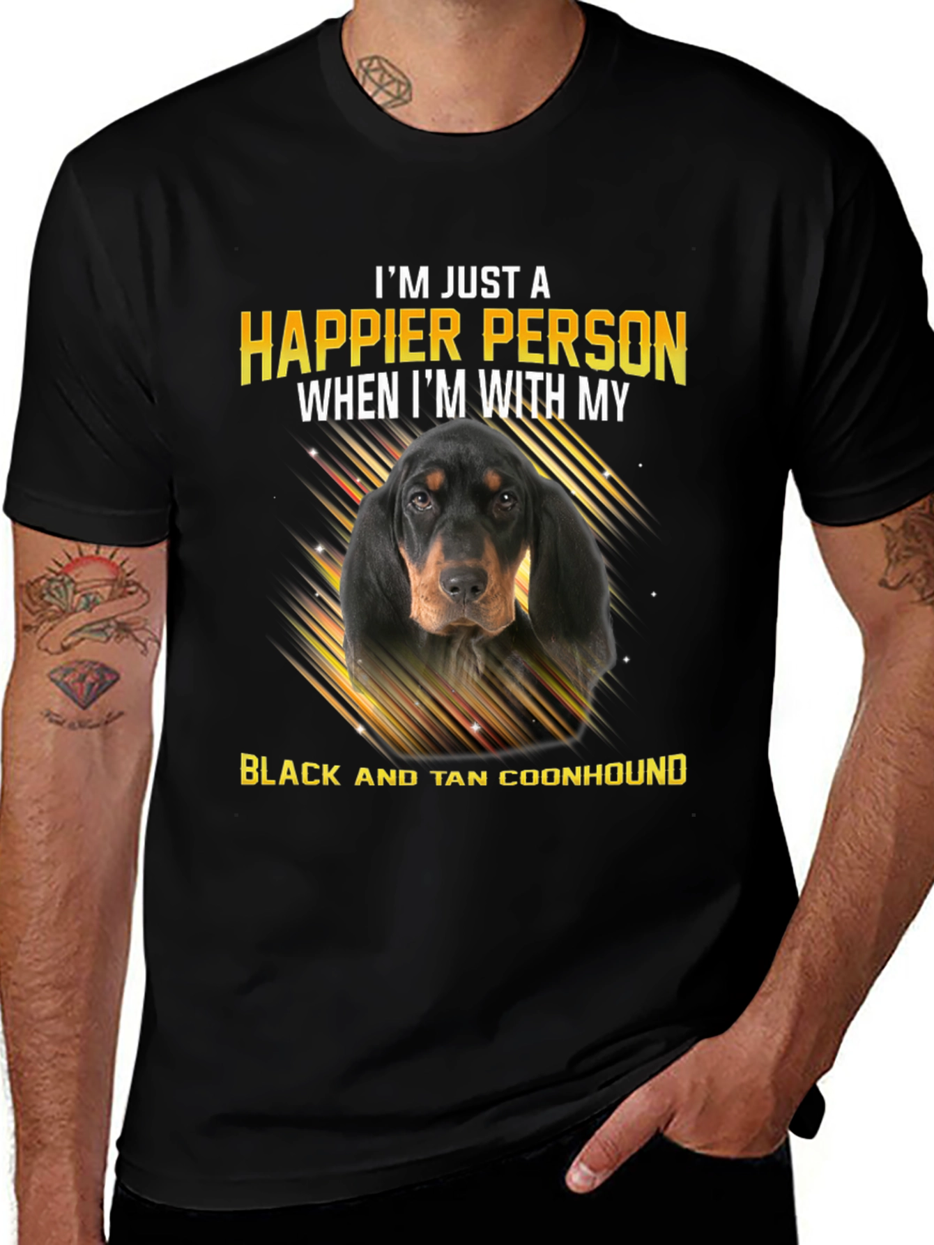 Black and Tan Coonhound T-Shirt