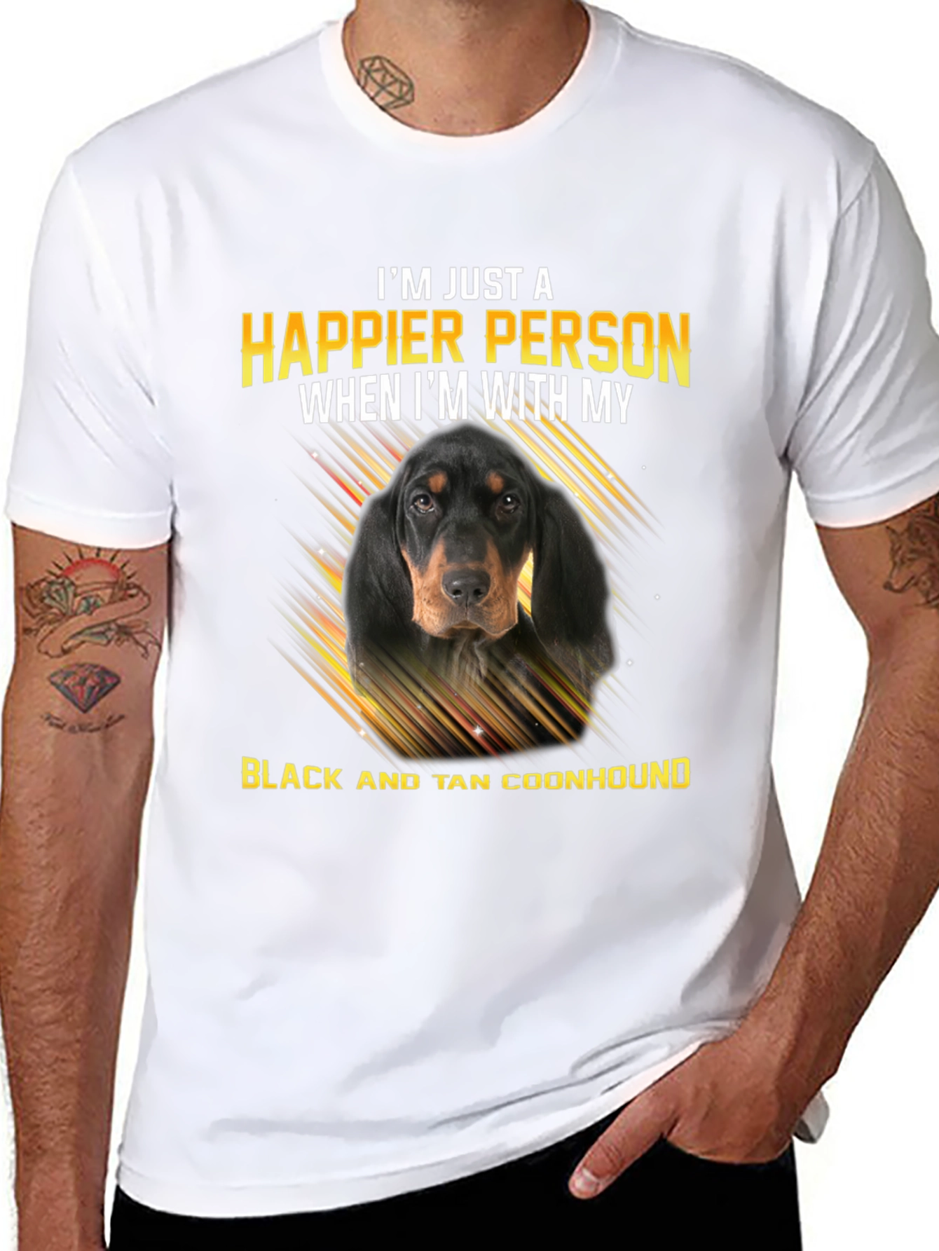 Black and Tan Coonhound T-Shirt