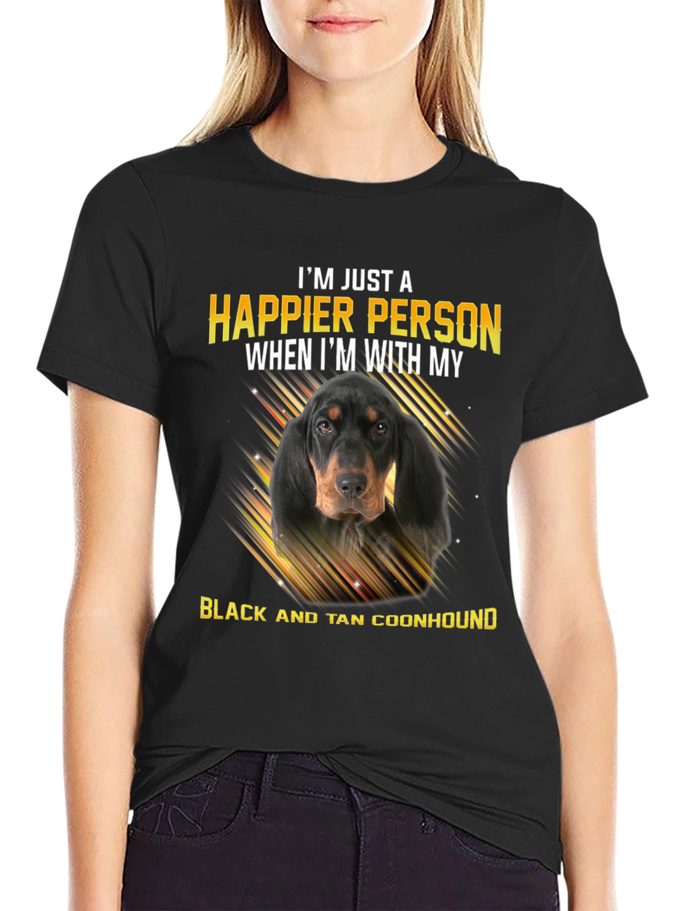 Black and Tan Coonhound T-Shirt