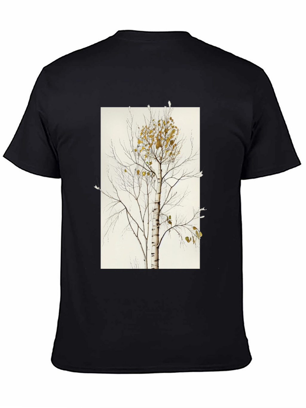 Birch Tree Graphic Tee - Nature Inspired Style