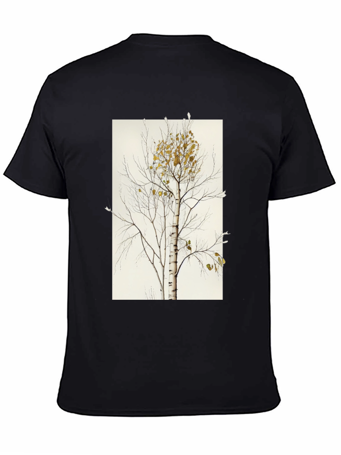 Birch Tree Graphic Tee - Nature Inspired Style