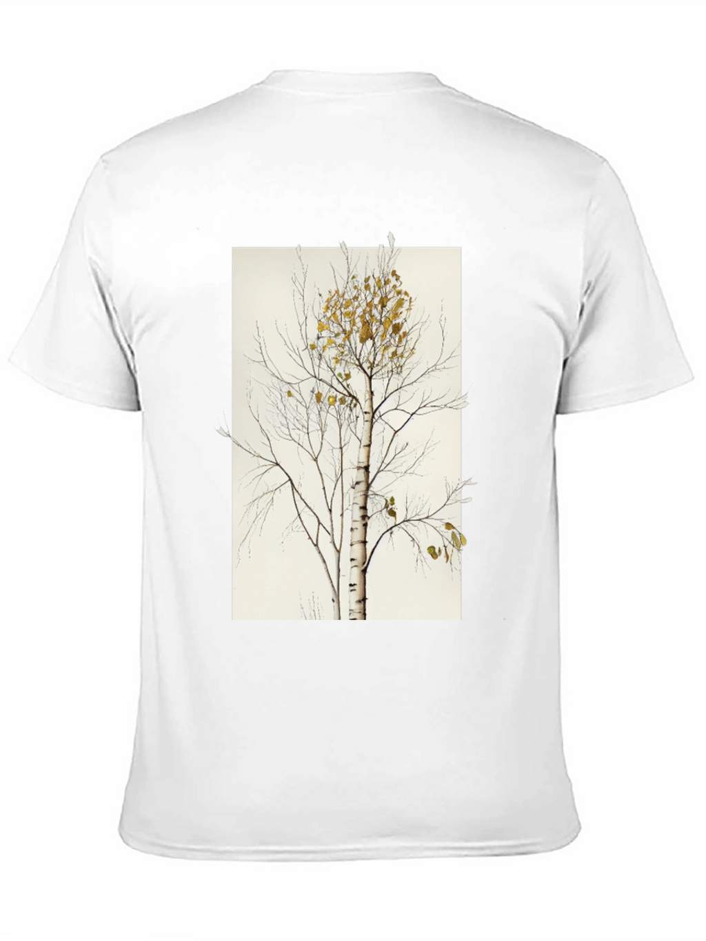 Birch Tree Graphic Tee - Nature Inspired Style