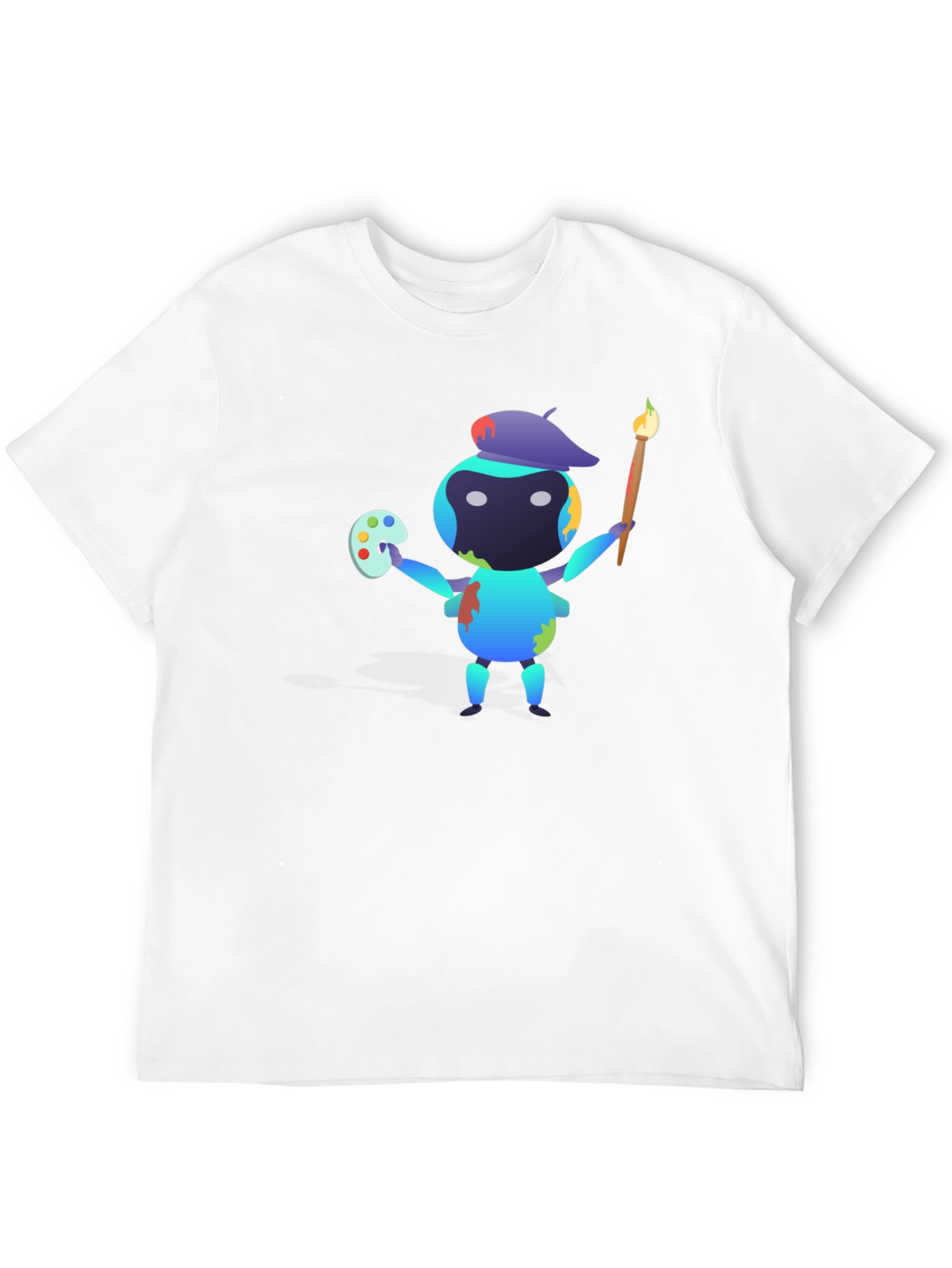 Artist Bot T-Shirt - Creative & Unique Graphic Tee