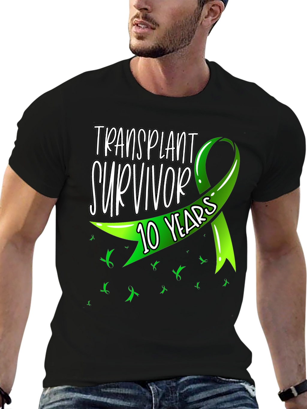 Transplant Survivor 10 Years T-Shirt