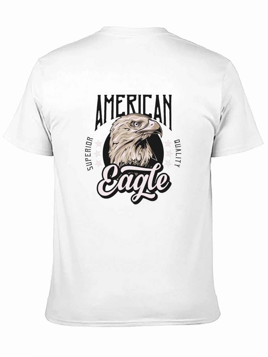 American Eagle Graphic Tee - Black
