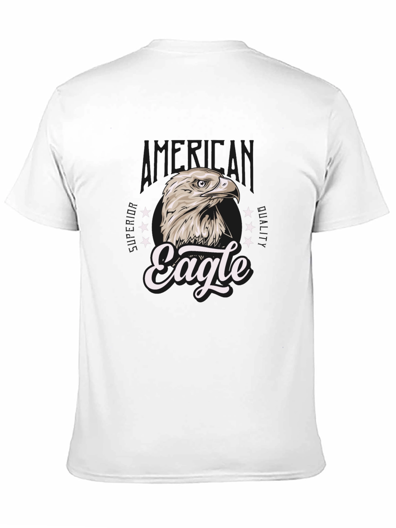 American Eagle Graphic Tee - Black