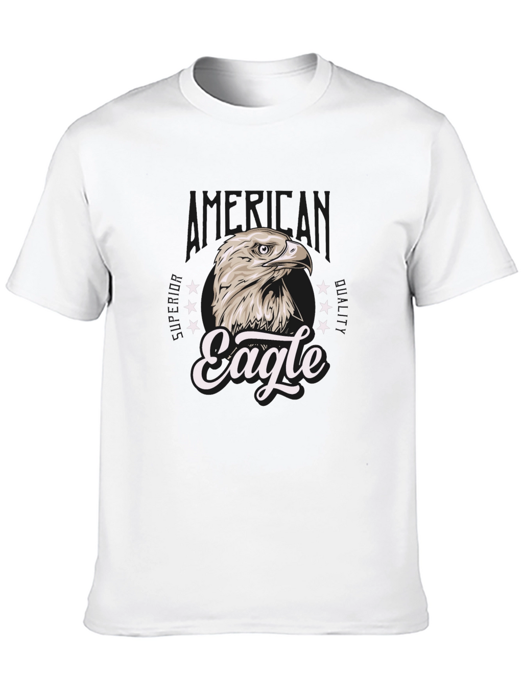 American Eagle Graphic Tee - Black
