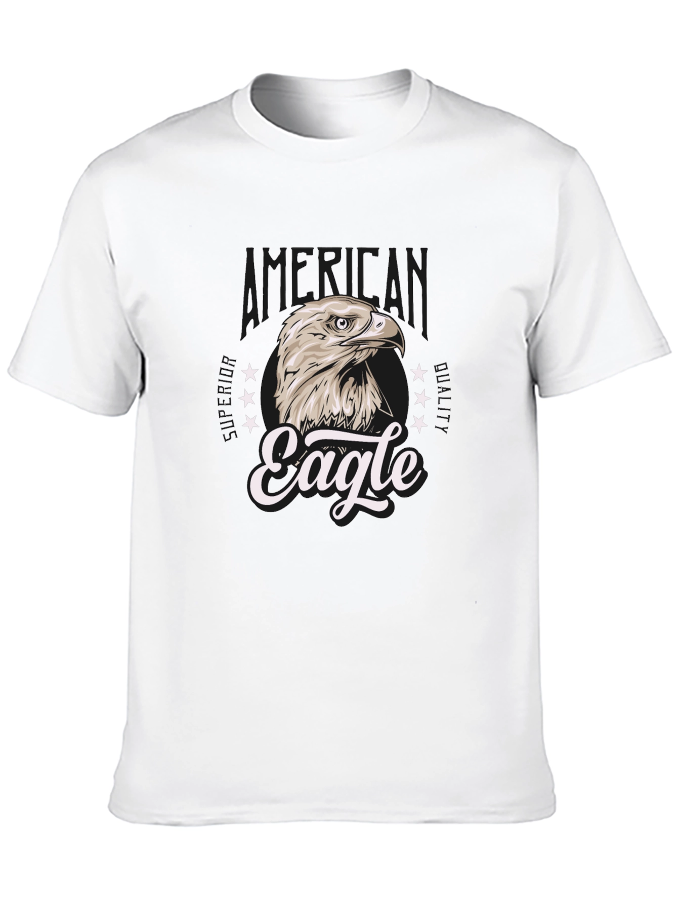 American Eagle Graphic Tee - Black