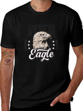 American Eagle Graphic Tee - Black