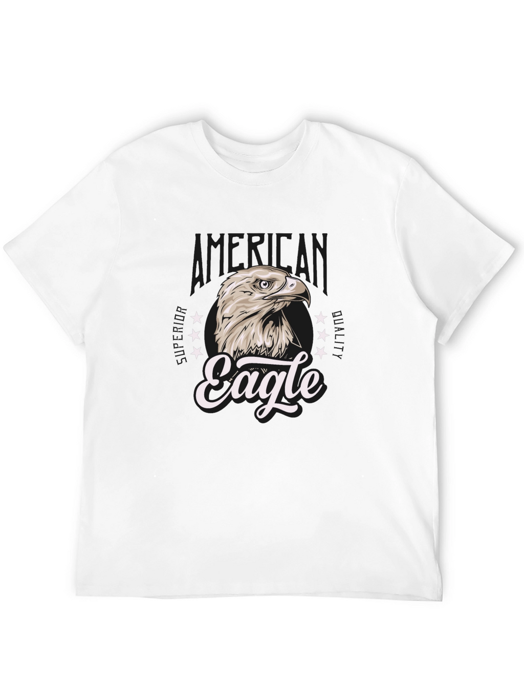 American Eagle Graphic Tee - Black