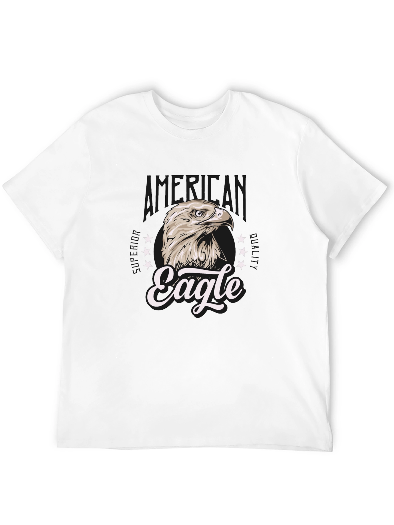 American Eagle Graphic Tee - Black