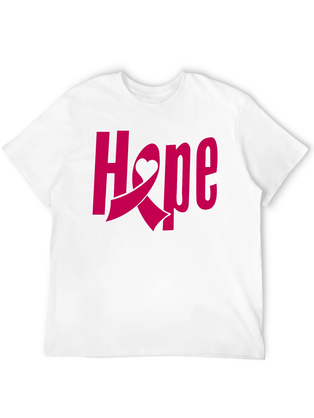 Hope Breast Cancer Awareness Ribbon T-Shirt