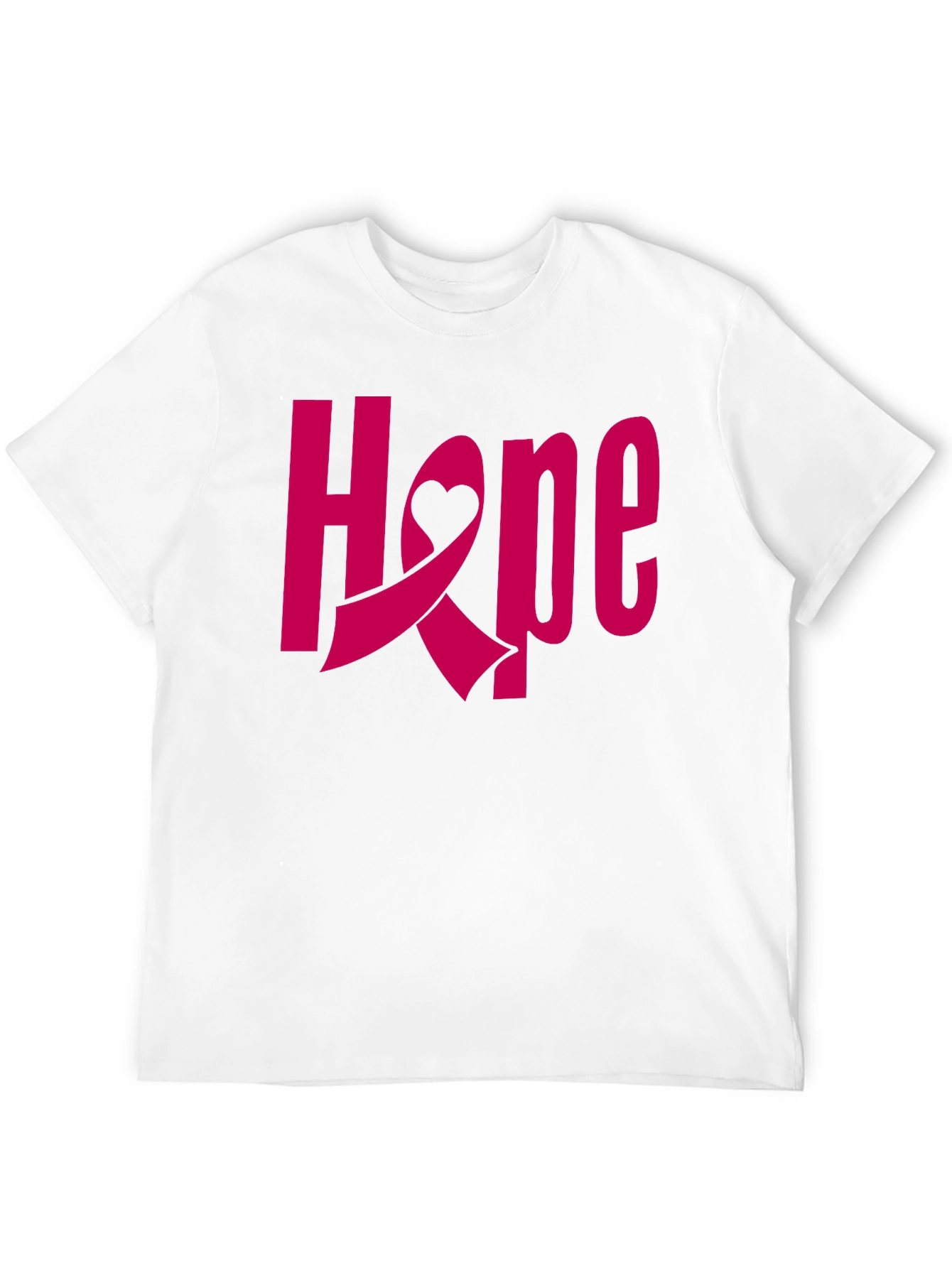 Hope Breast Cancer Awareness Ribbon T-Shirt