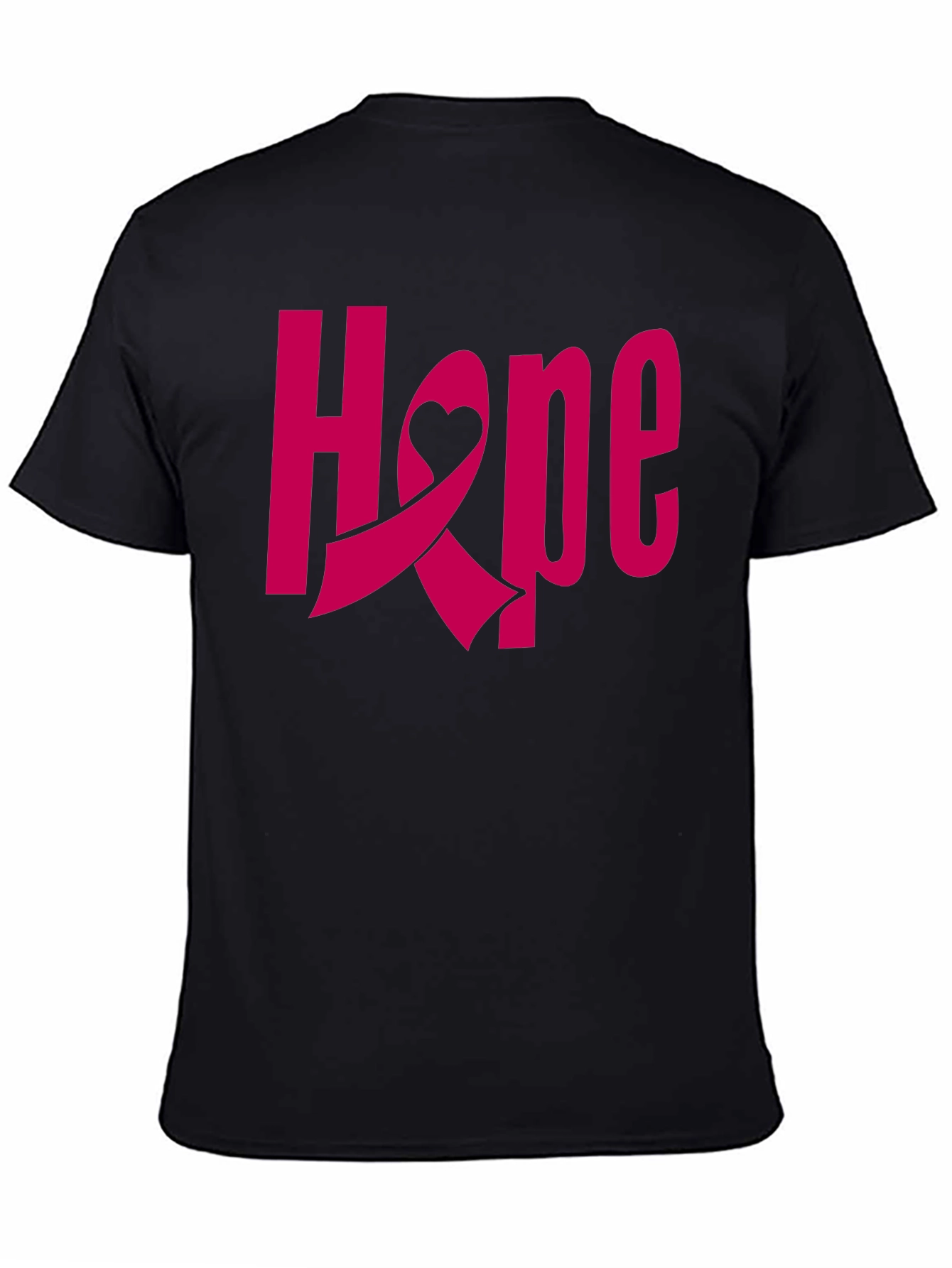 Hope Breast Cancer Awareness Ribbon T-Shirt