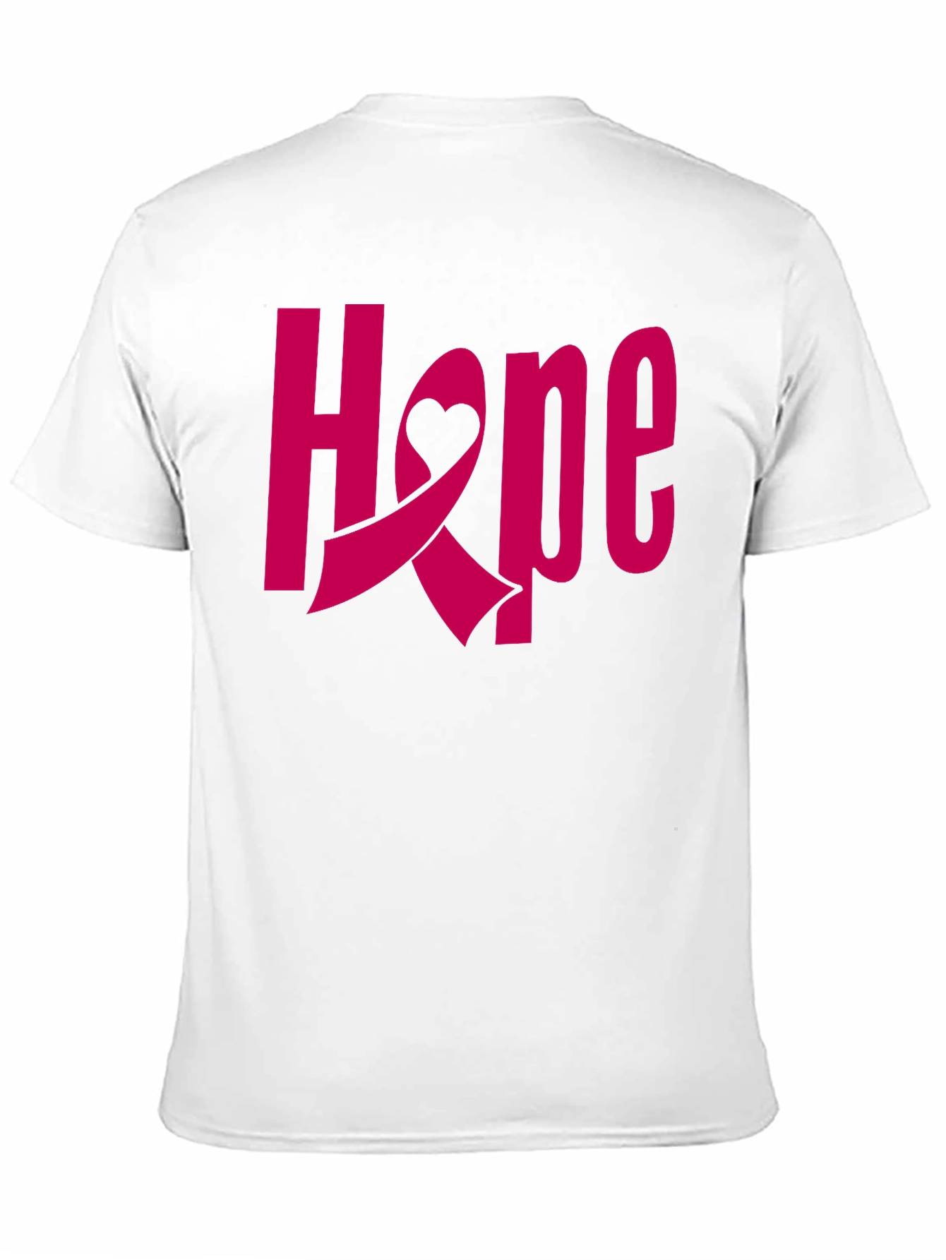 Hope Breast Cancer Awareness Ribbon T-Shirt