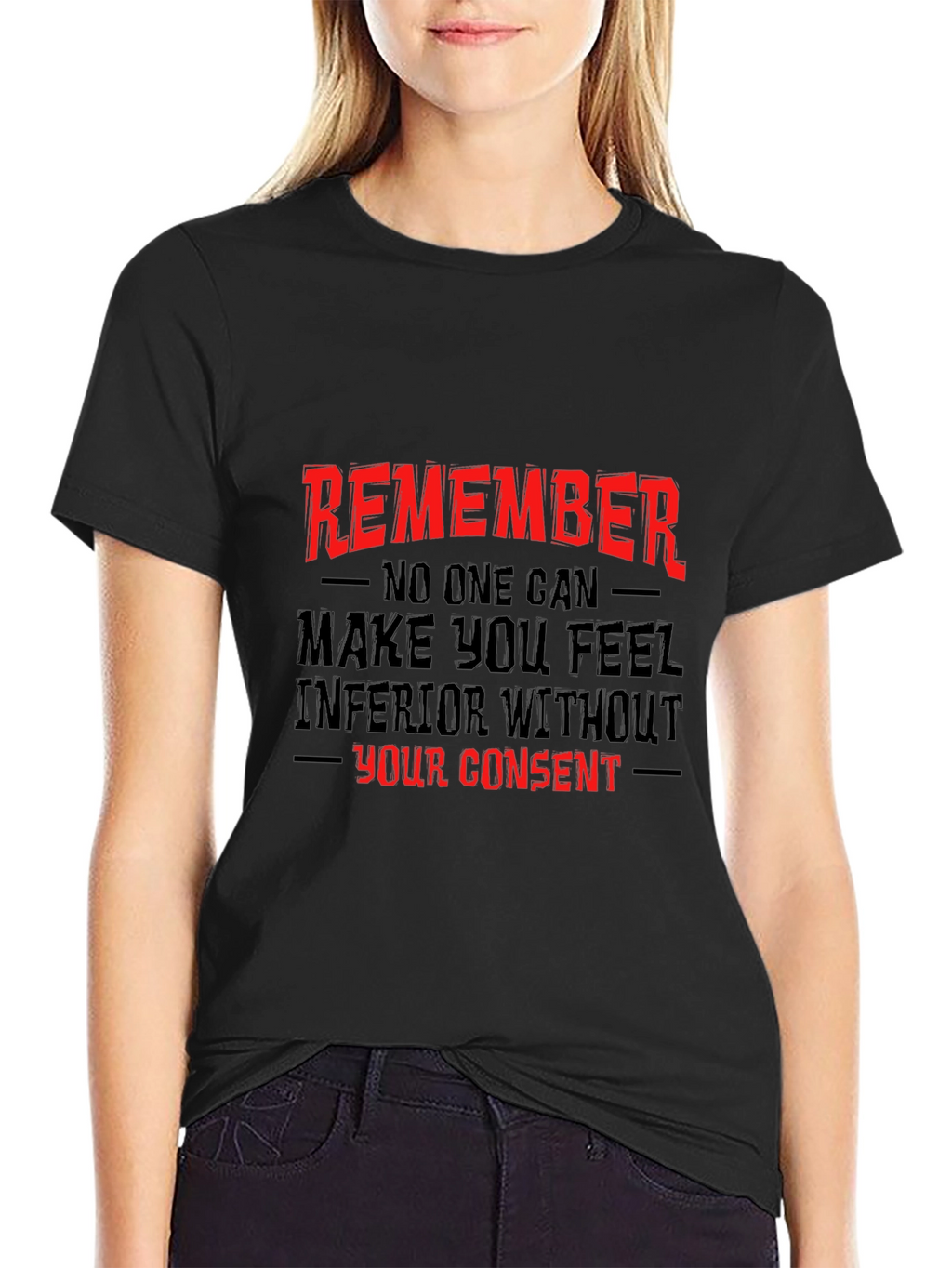 Remember Empowering Graphic T-Shirt