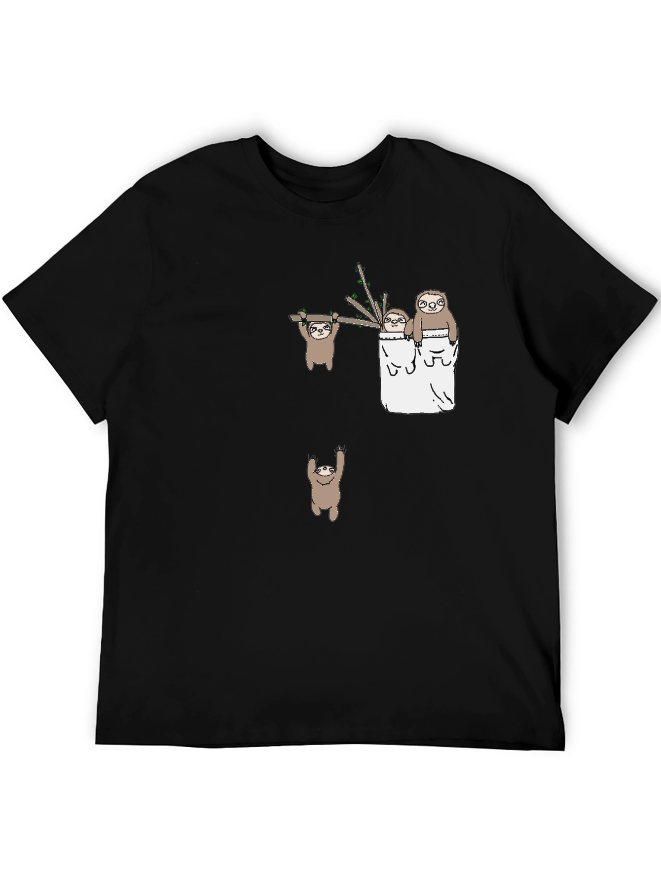 Sloth Family T-Shirt - Cute and Casual
