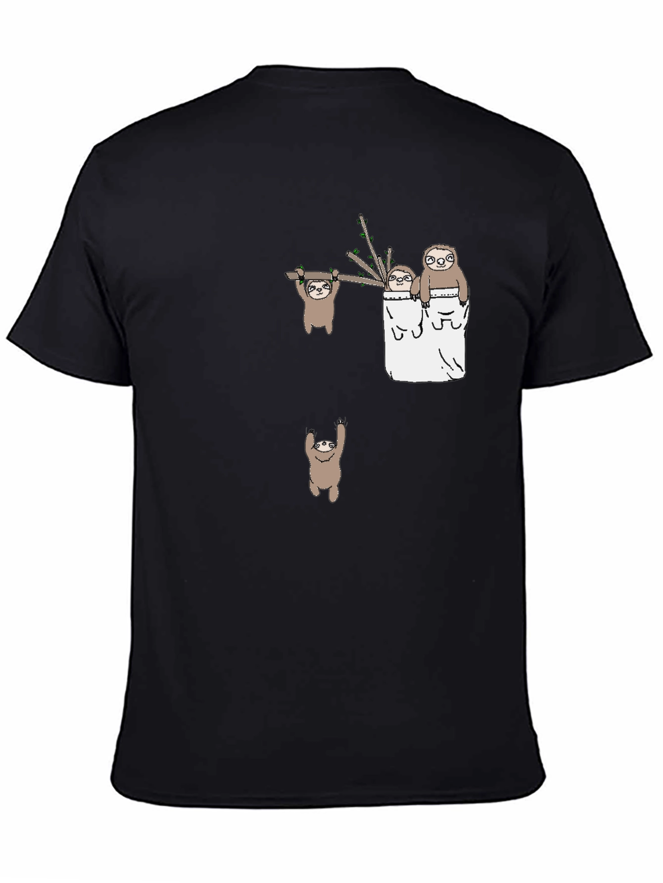 Sloth Family T-Shirt - Cute and Casual