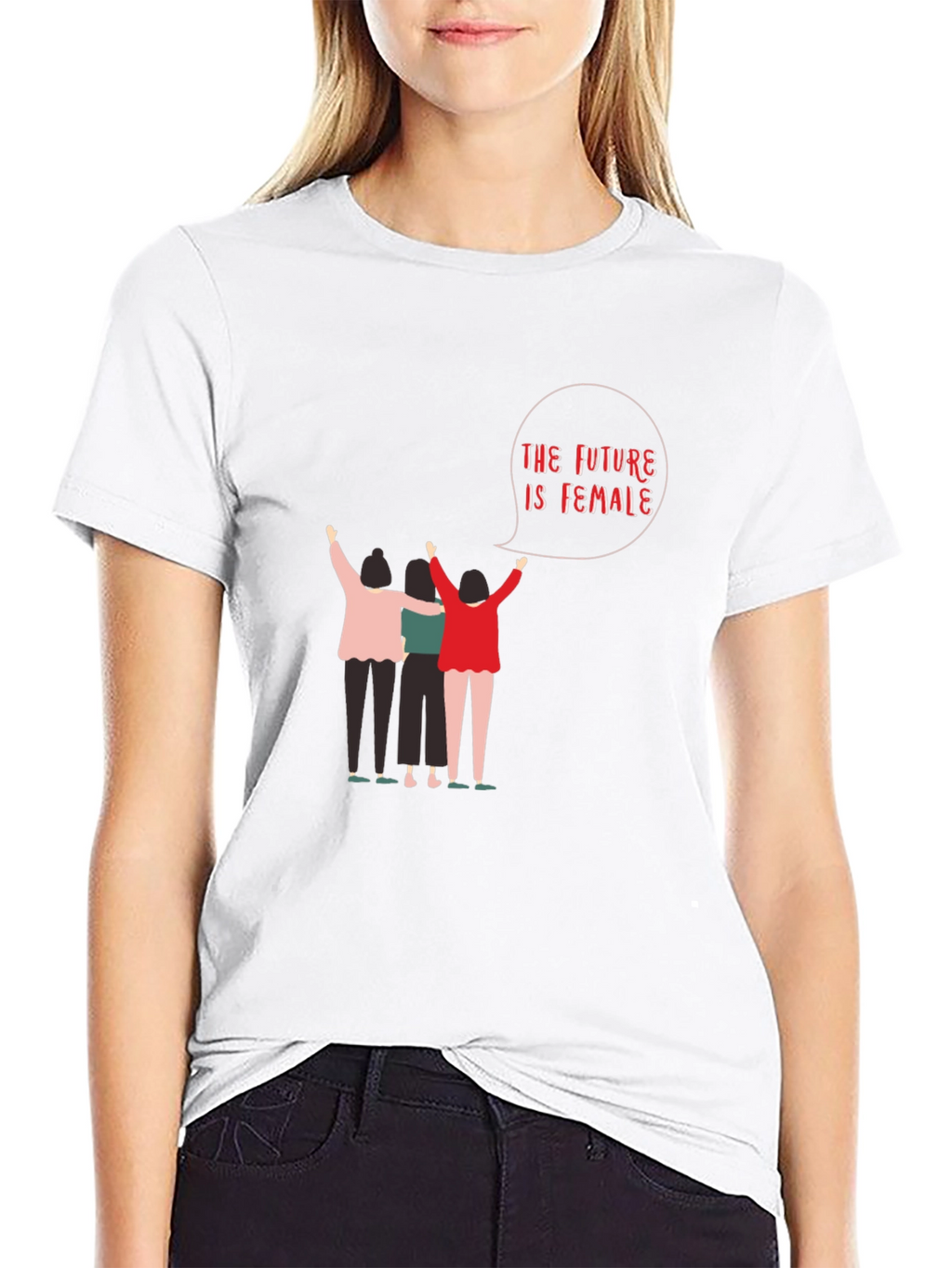 Feminist Future is Female Graphic T-Shirt