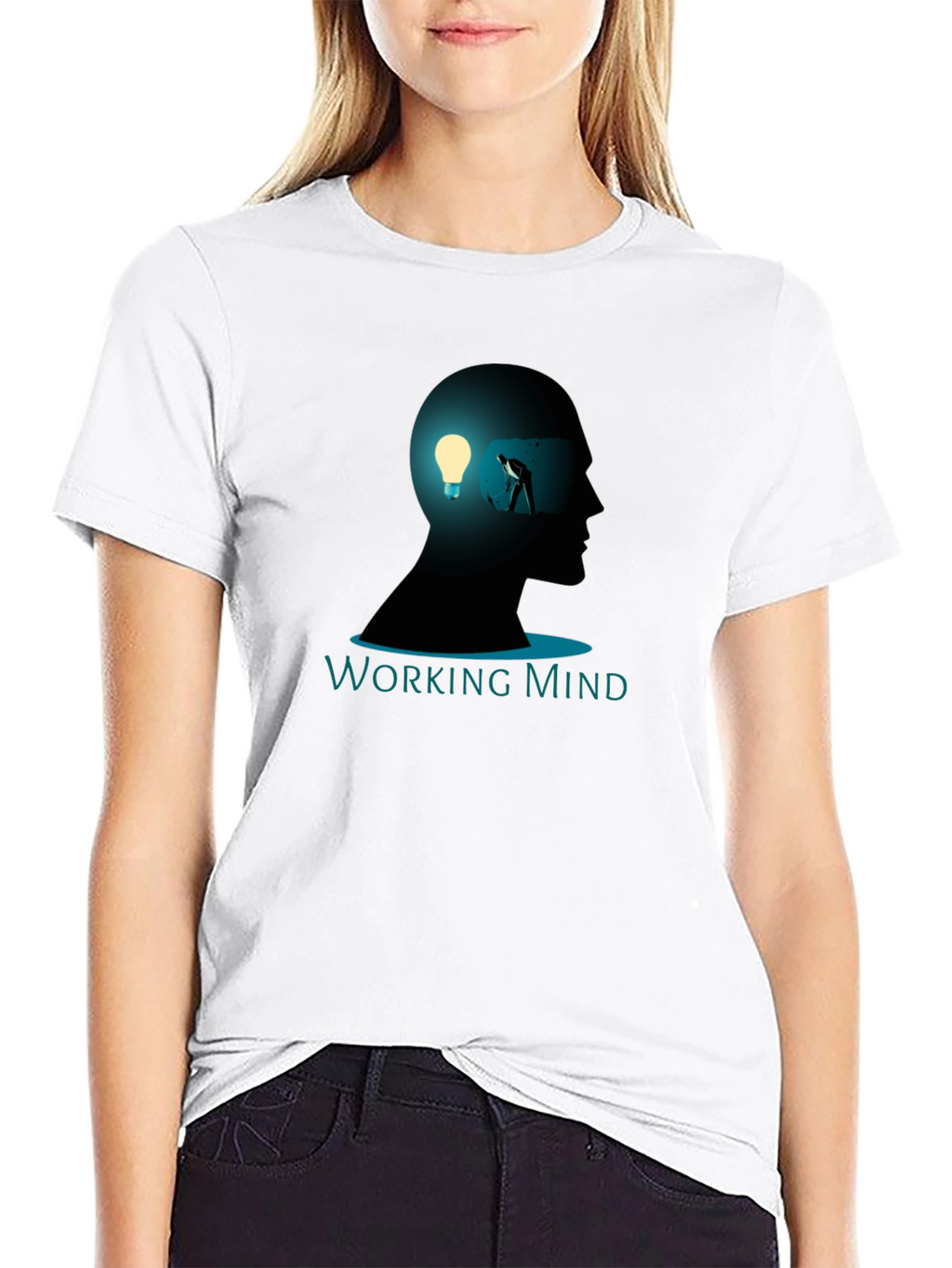 Working Mind Graphic T-Shirt - Creative Thinking Tee