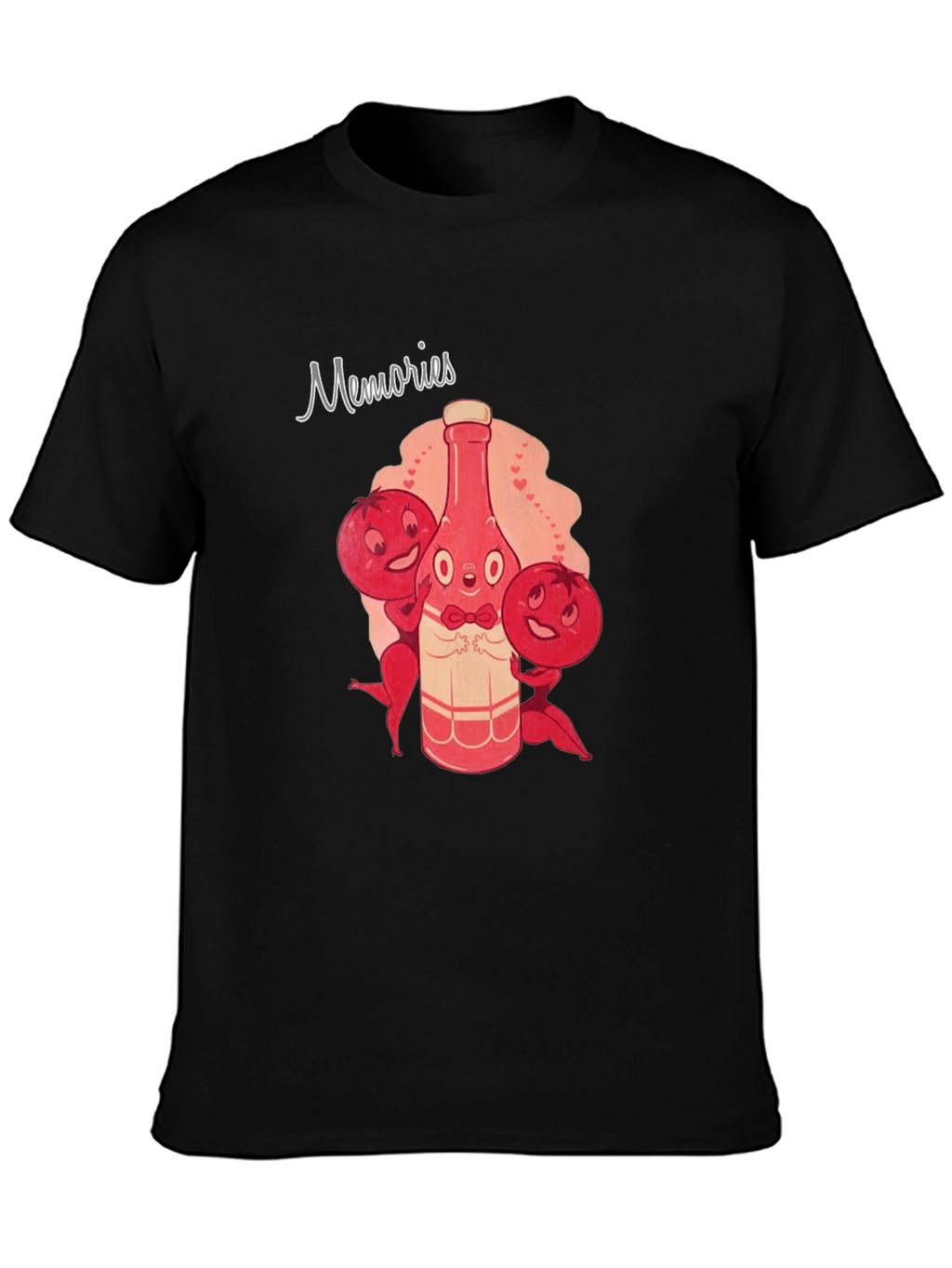 Memories Graphic Tee - Stylish Black T-Shirt