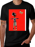 Abstract Art T-Shirt - Unique Graphic Tee