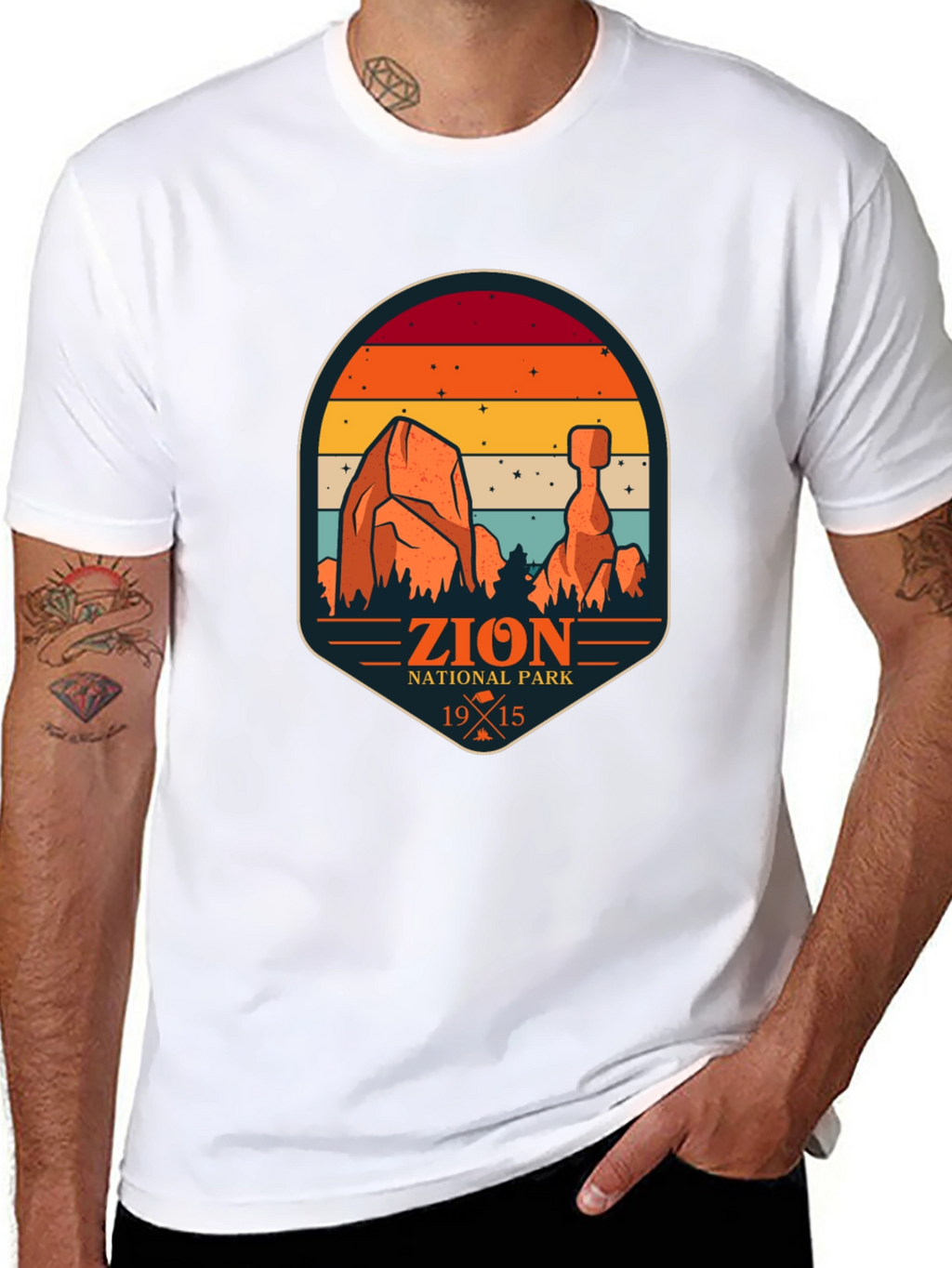 Zion National Park Graphic T-Shirt