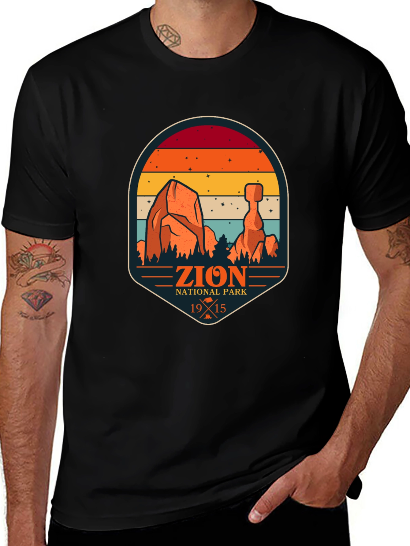 Zion National Park Graphic T-Shirt