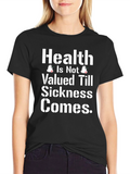 Health Sickness Graphic Tee