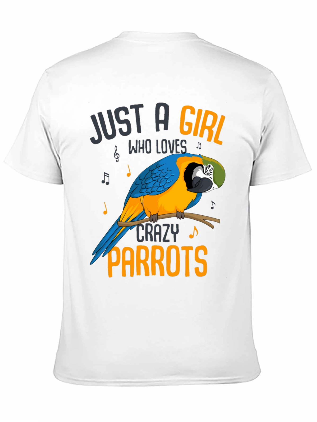 Just a Girl Who Loves Crazy Parrots T-Shirt