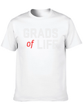 Grads of Life Black Cotton T-Shirt
