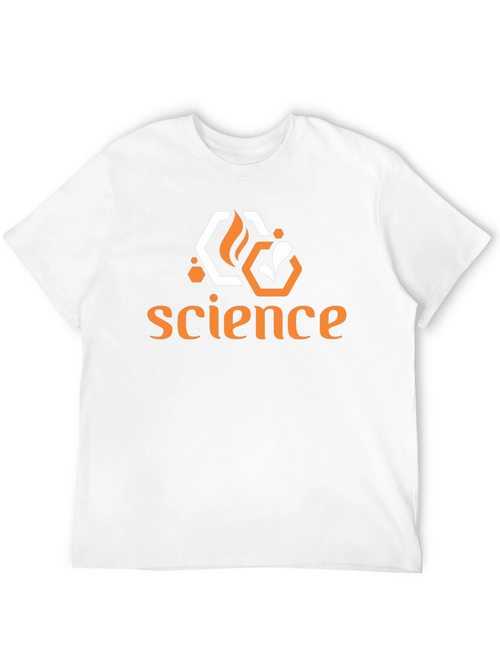 Science T-Shirt - Black - Hexagon Logo