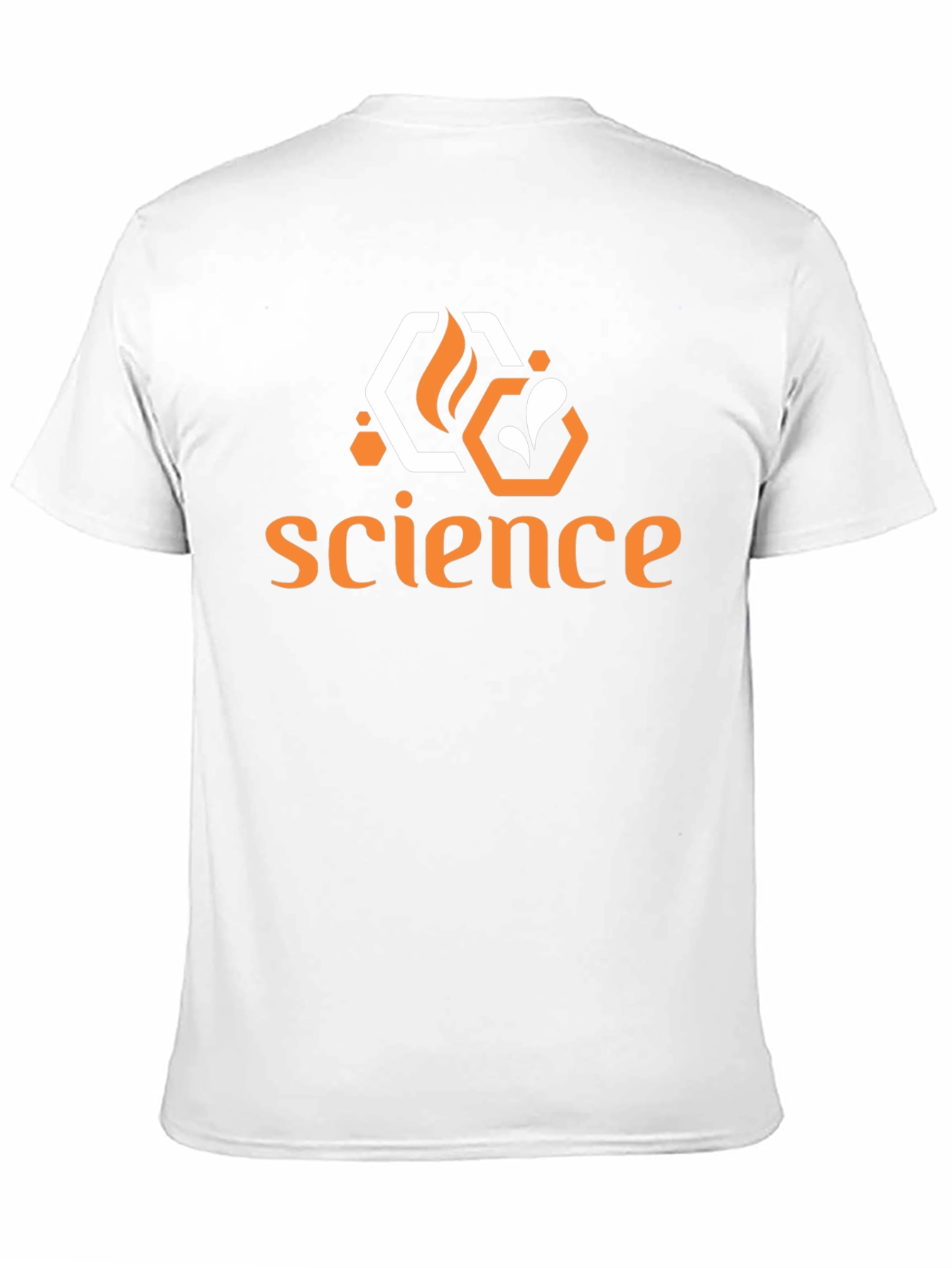 Science T-Shirt - Black - Hexagon Logo