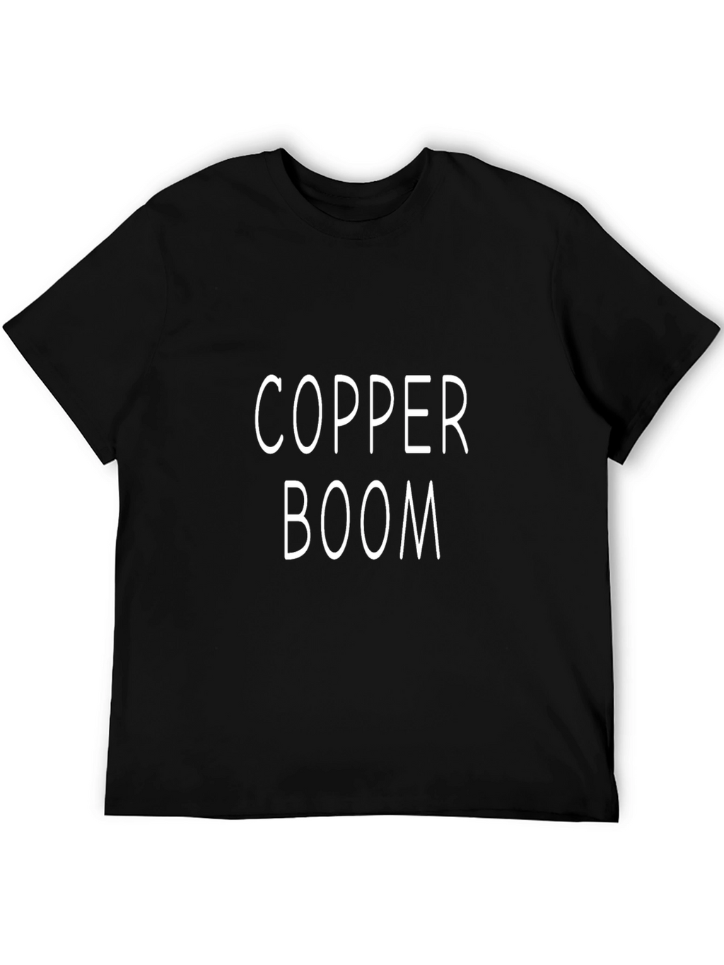 Copper Boom Graphic T-Shirt - Black