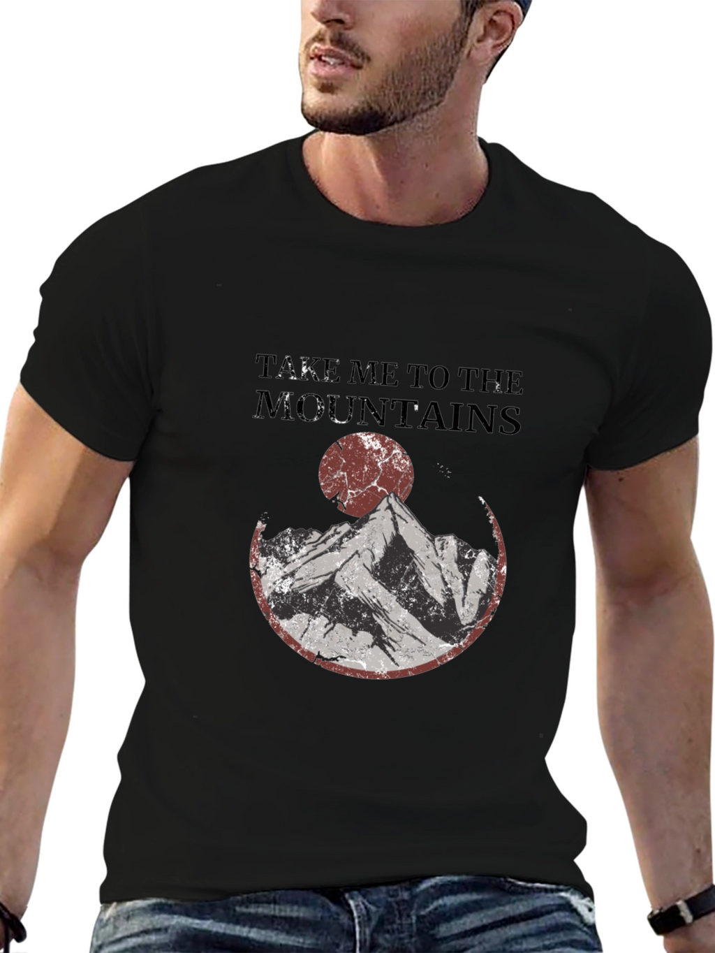Mountains Graphic Tee - Adventure Awaits!