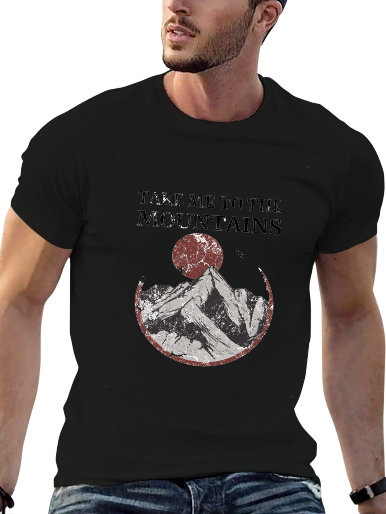 Mountains Graphic Tee - Adventure Awaits!