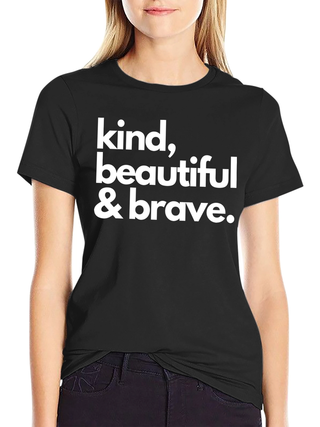 Kind Beautiful Brave Graphic Tee