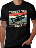 Trumpet Dude Graphic T-Shirt