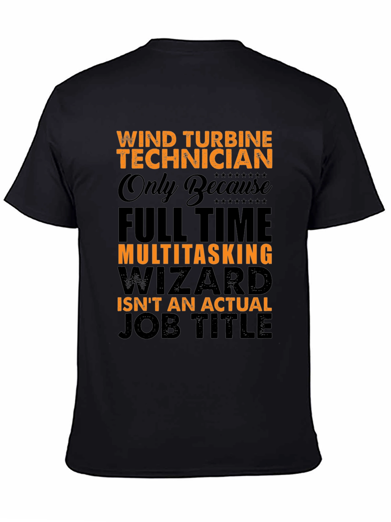 Wind Turbine Technician Novelty T-Shirt