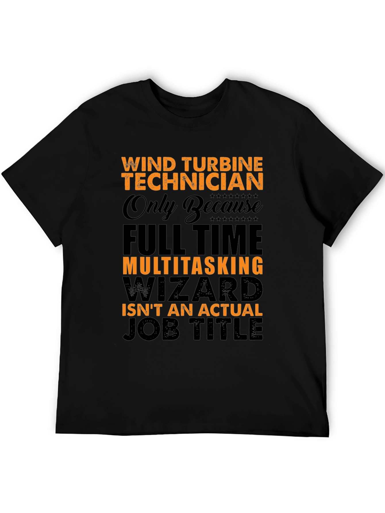 Wind Turbine Technician Novelty T-Shirt