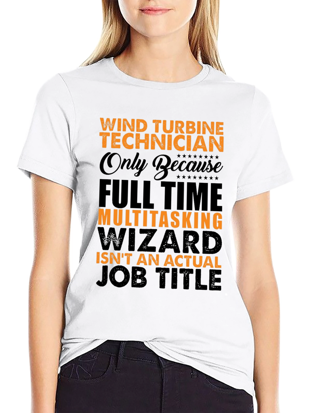 Wind Turbine Technician Novelty T-Shirt