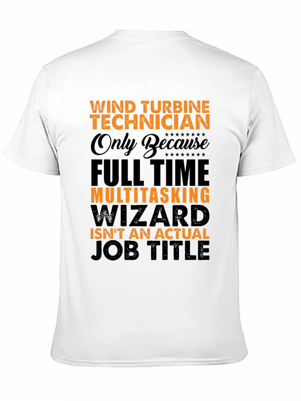 Wind Turbine Technician Novelty T-Shirt