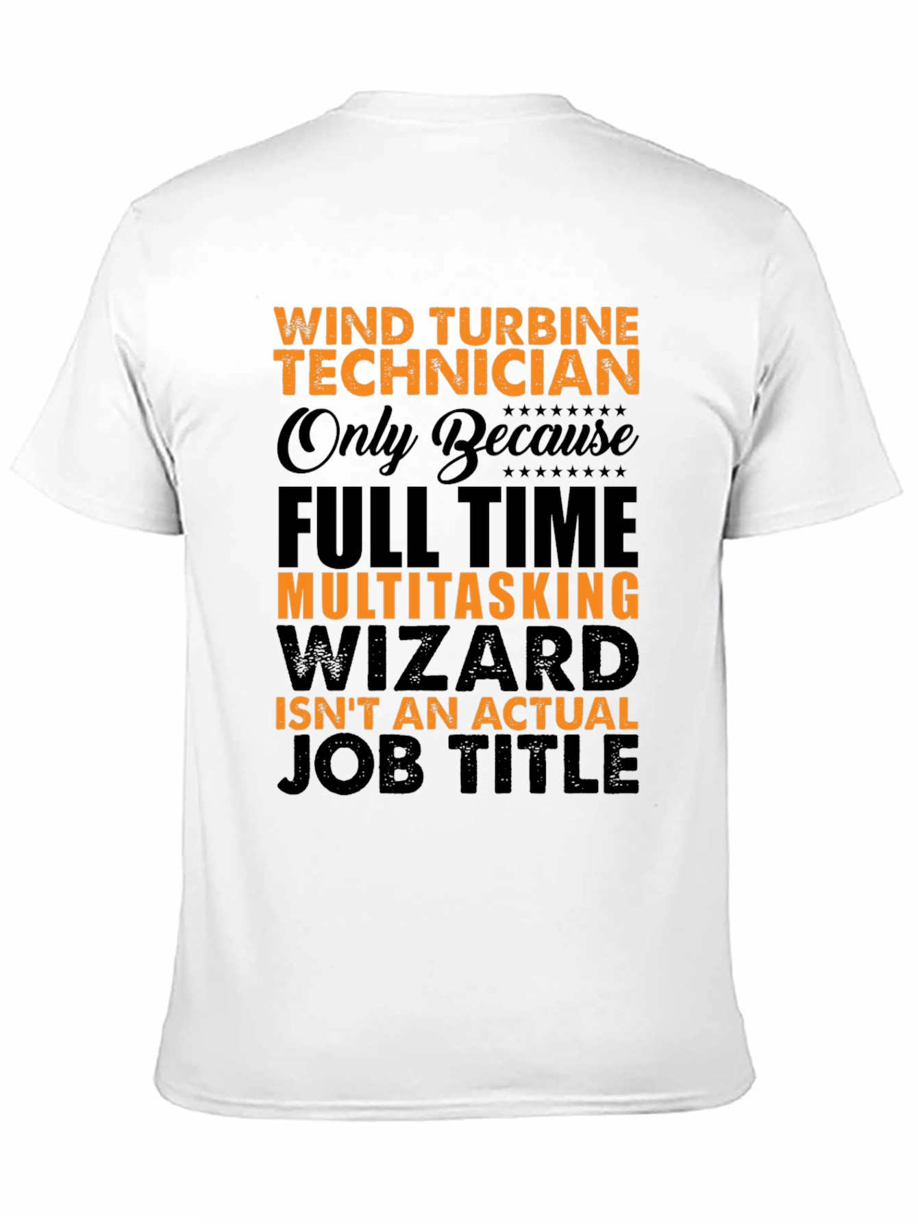Wind Turbine Technician Novelty T-Shirt