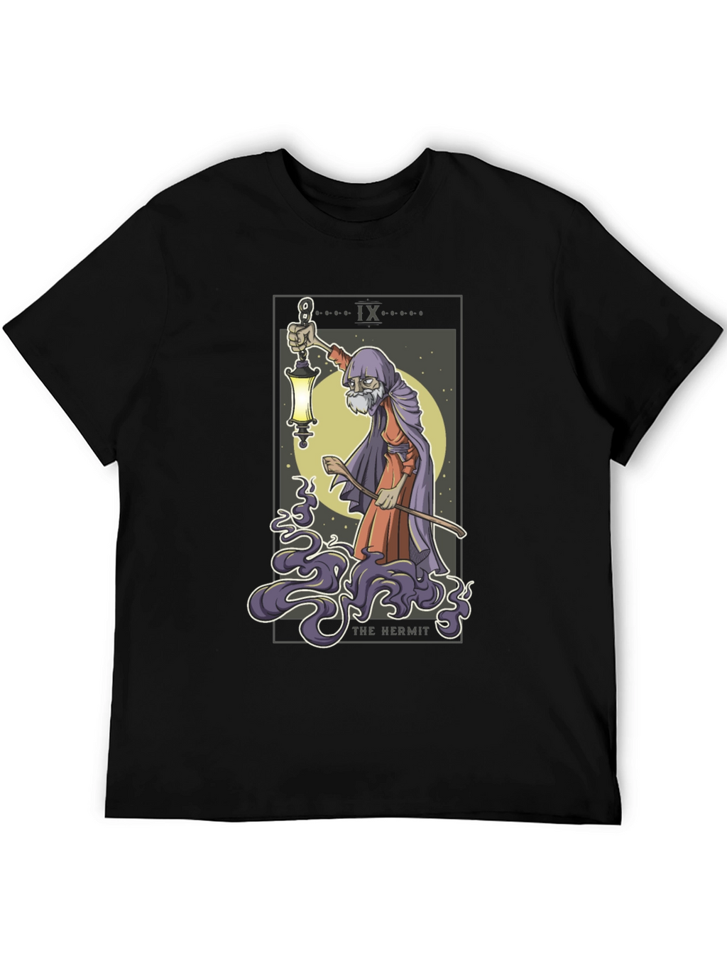 The Hermit Tarot Card Graphic Tee