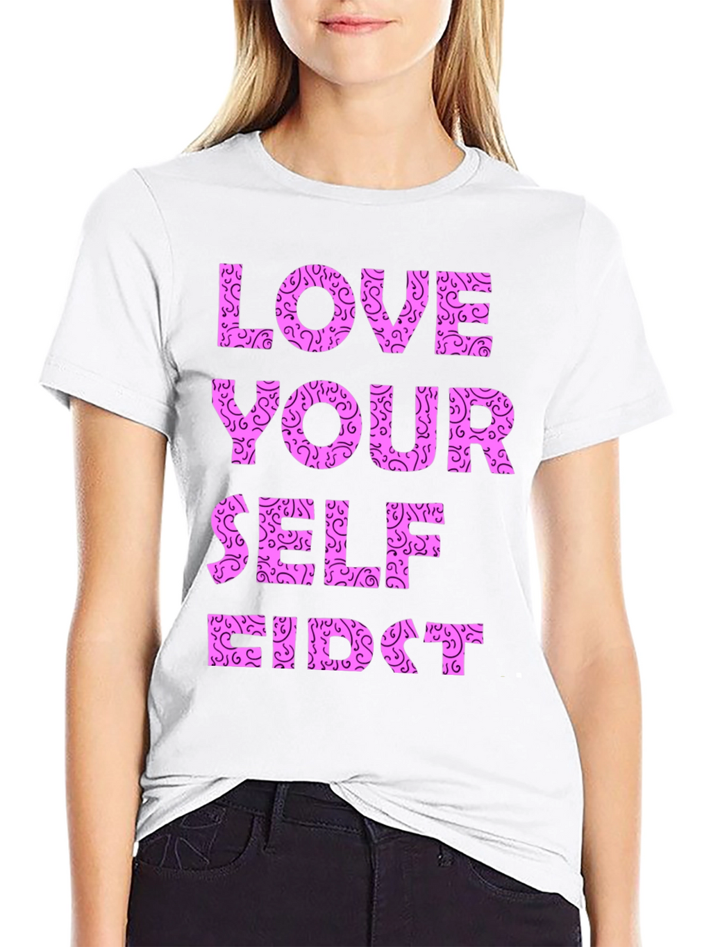 Love Yourself First Graphic T-Shirt