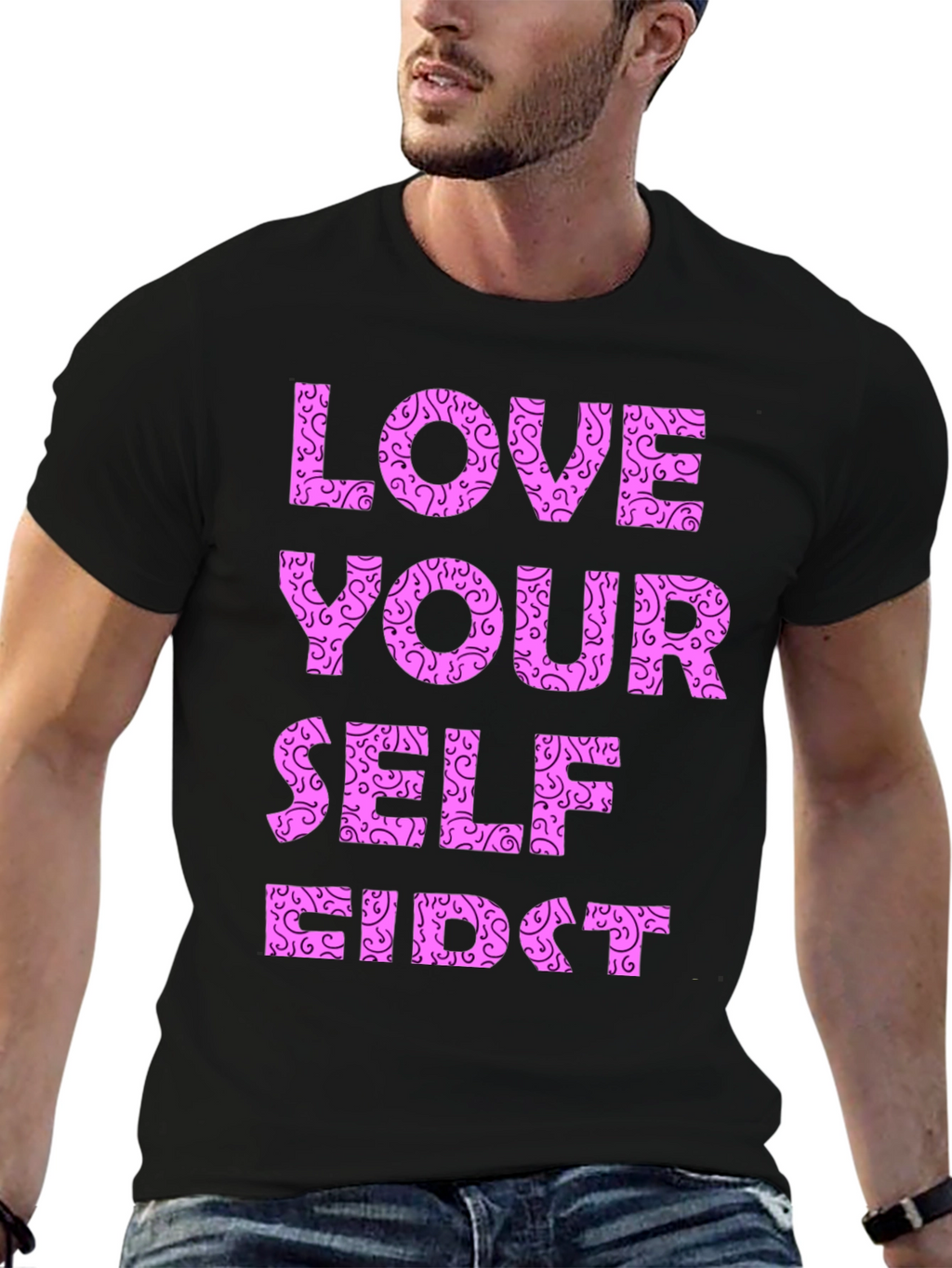 Love Yourself First Graphic T-Shirt