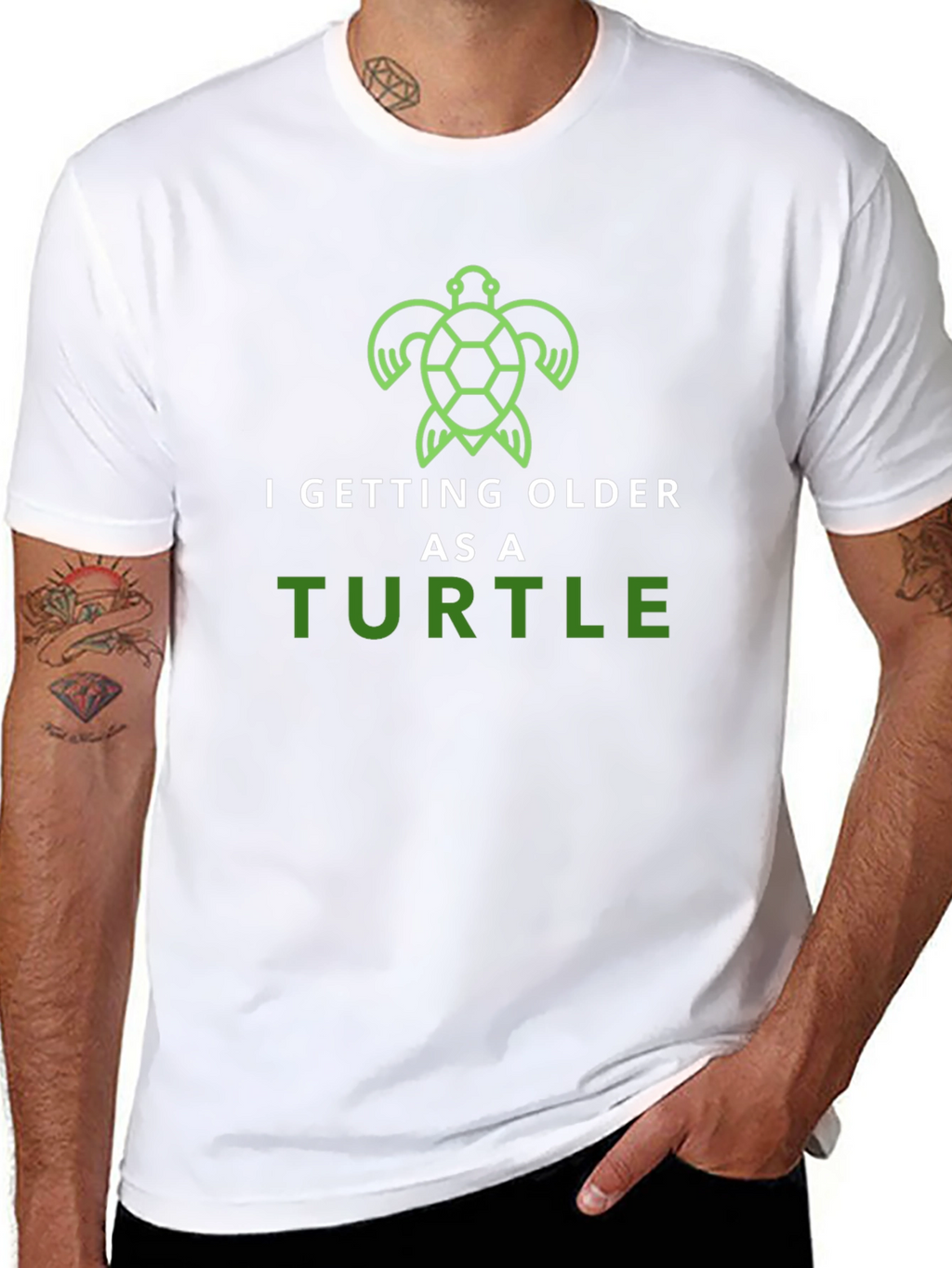 I Getting Older As a Turtle T-Shirt
