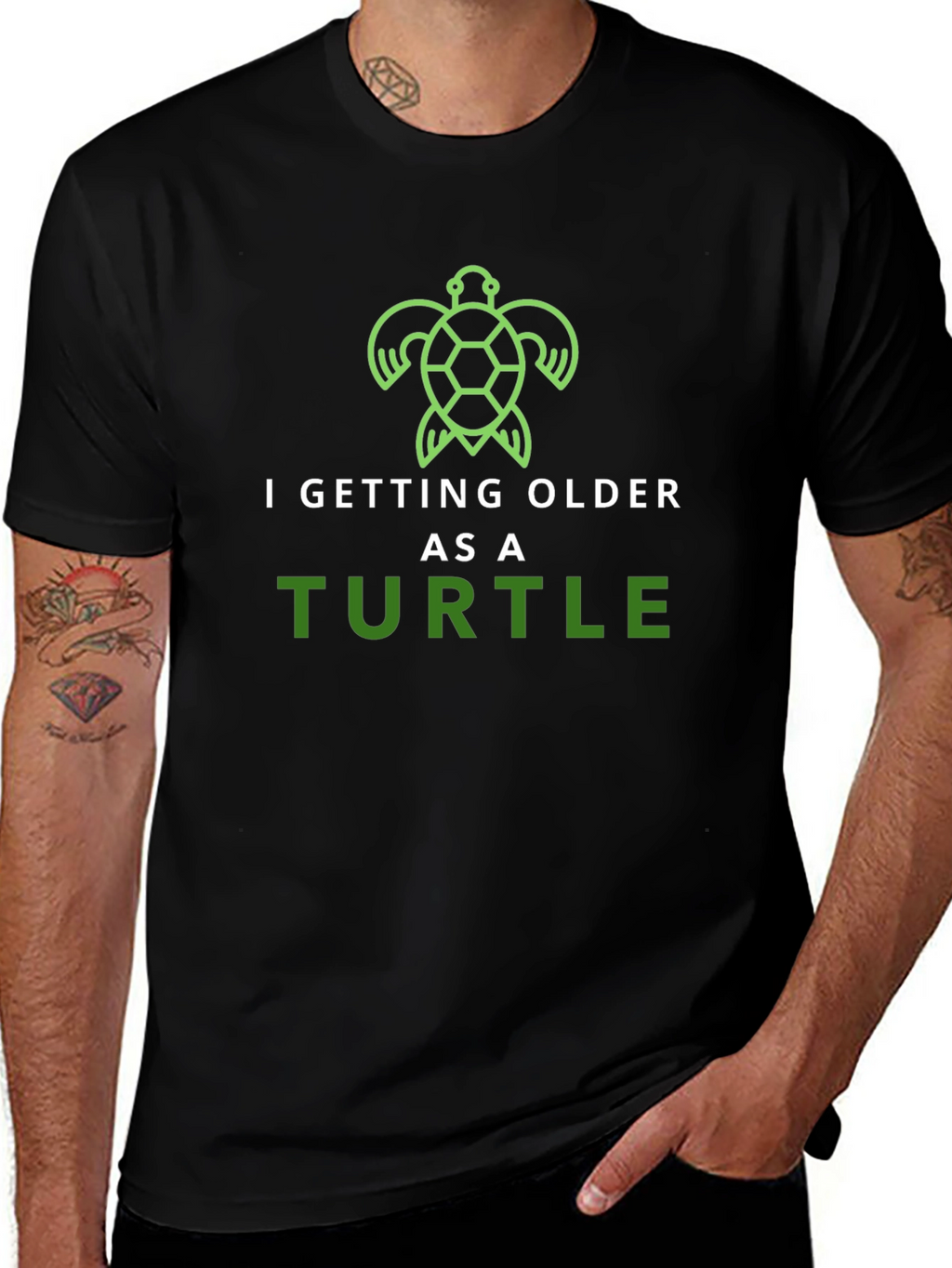 I Getting Older As a Turtle T-Shirt