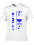 Peace Love Cure Tuberous Sclerosis Awareness Shirt
